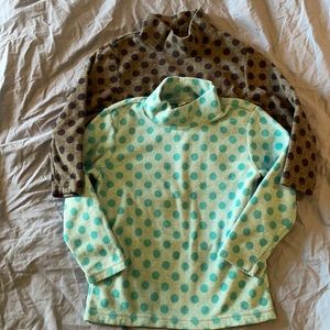 Kids bundle of two fleece pull overs- Uniqlo